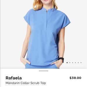 FIGS RAFAELA SCRUB TOP XXS